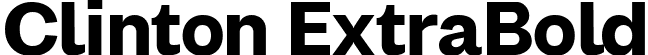 Clinton ExtraBold font - ClintonExtraBold.ttf