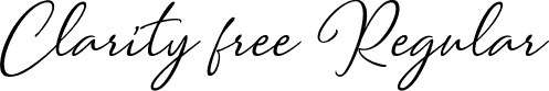 Clarity free Regular font - Clarity free.ttf