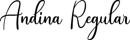 Andina Regular font - Andina.ttf