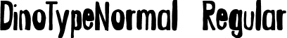 DinoTypeNormal Regular font - DinoTypeNormal.ttf