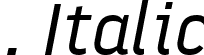 . Italic font - noway_regular_italic-webfont.otf