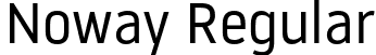 Noway Regular font - Noway-Regular.otf