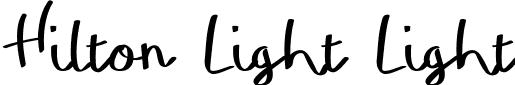 Hilton Light Light font - Hilton-Light.ttf