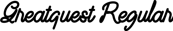 Greatquest Regular font - Greatquest-2OOdK.otf