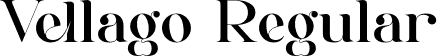 Vellago Regular font - vellago.otf