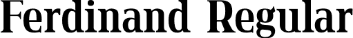 Ferdinand Regular font - ferdinand.otf