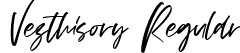 Vezthisory Regular font - Vezthisory.ttf