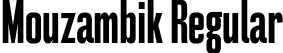 Mouzambik Regular font - MouzambikDemoRegular-Wywp9.ttf