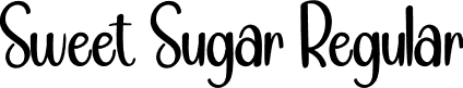 Sweet Sugar Regular font - Sweet-Sugar.otf