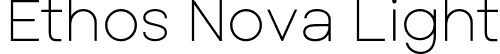 Ethos Nova Light font - EthosNova-Light.otf