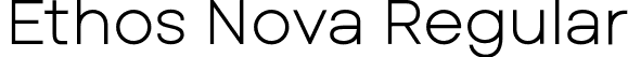 Ethos Nova Regular font - EthosNova-Regular.otf