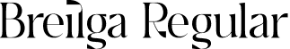 Breilga Regular font - Breilga.otf