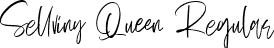 Sellviny Queen Regular font - Sellviny Queen.ttf