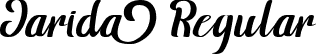 Jarida Regular font - Jarida.ttf