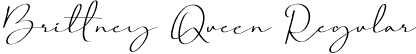 Brittney Queen Regular font - BrittneyQueen.otf