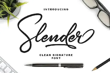 Slender - Elegant Signature Font