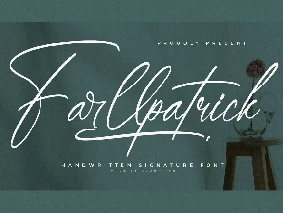 Farllpatrick Handwritten Signature Font