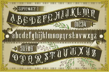 Victorian Supremacy font