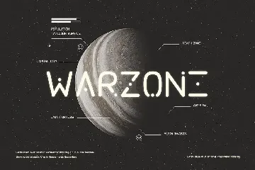 Alpha - Futuristic Display Typeface font