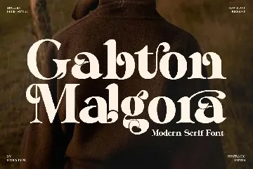 Gabton Malgora Serif Font