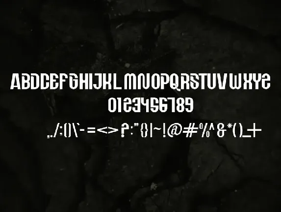 MonthokJump font