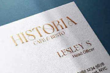 Glamore - Luxury Display Serif font