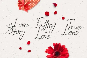 Lover - Romantic Valentine Script font