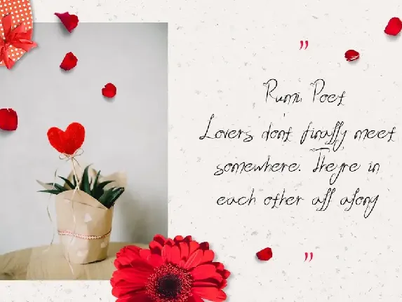 Lover - Romantic Valentine Script font