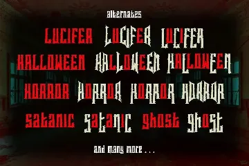 Spookies Identity - Horror Font