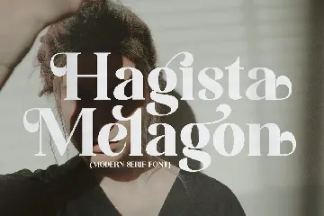 Hagista Melagon Serif Font