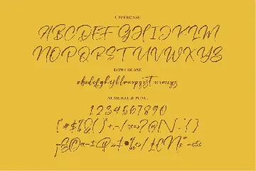 Hayrittius Signature Font