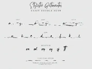 Enjoy Doodle font