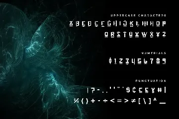 Codevein - Futuristic Technology Typeface font