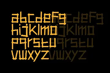 Terexmal Sunday - Modern urban Font