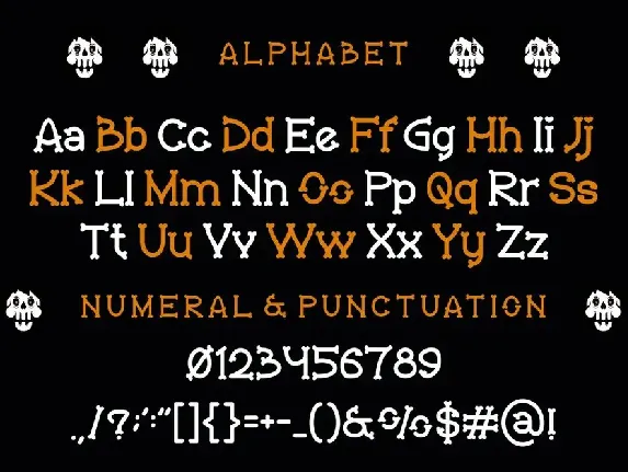 Holy Bones Font