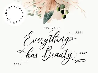 Heredittary Modern Calligraphy font