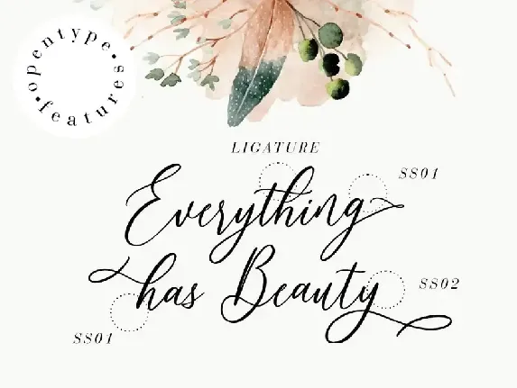 Heredittary Modern Calligraphy font