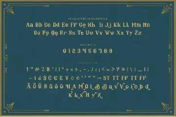 Bahemoth - Vintage Decorative Serif Font