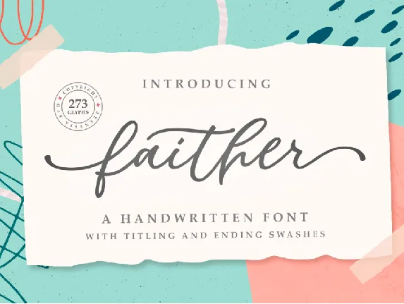 Faither font