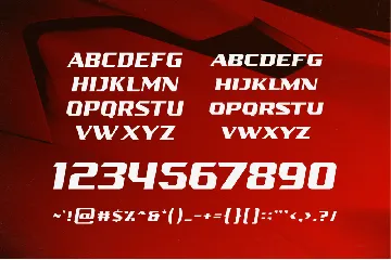 AIRBOLT font