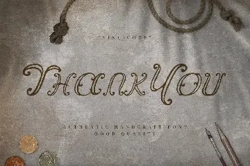 Vincicode - Elegant Vintage Script font