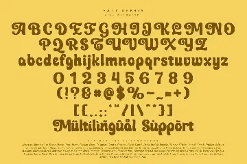 Salt Debrish font