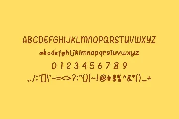 Dharrochy - Handwritten Font