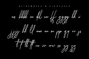 Ansterdam - Clean Signature Font