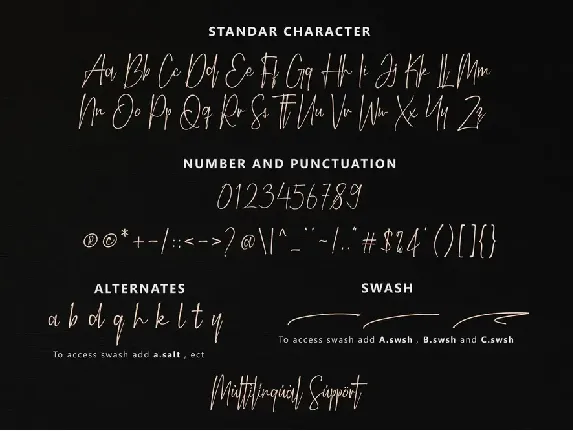 Marwah Signature font