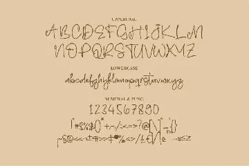 Datians Angela Monoline Signature Font