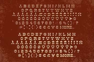 Retroman - Vintage Slab font