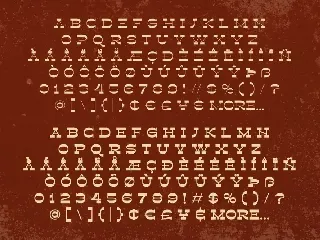 Retroman - Vintage Slab font