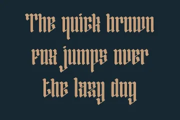 Salamon Kane Blackletter Display Font