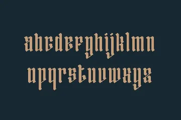 Salamon Kane Blackletter Display Font